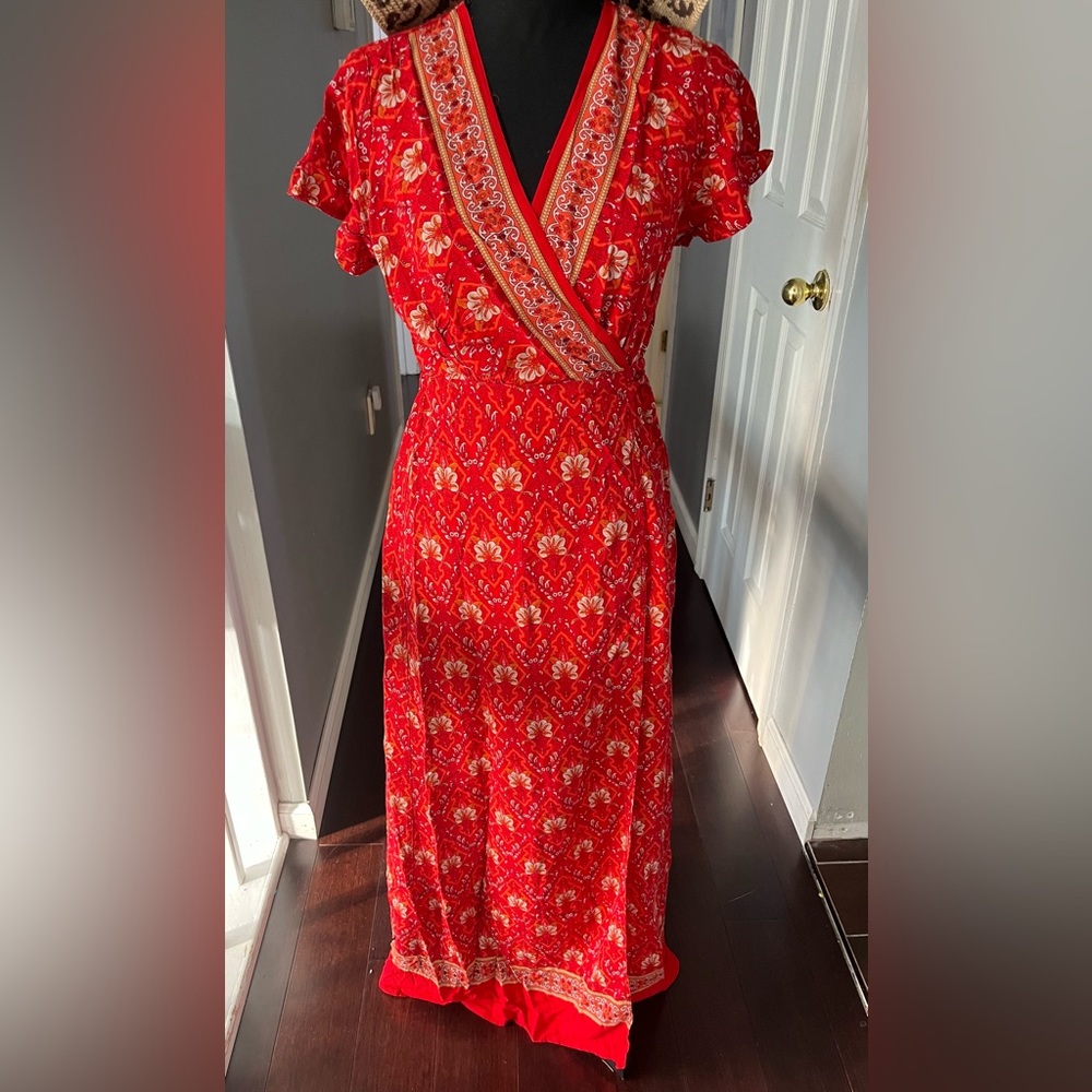 maxi summer/fall dress or cover up
